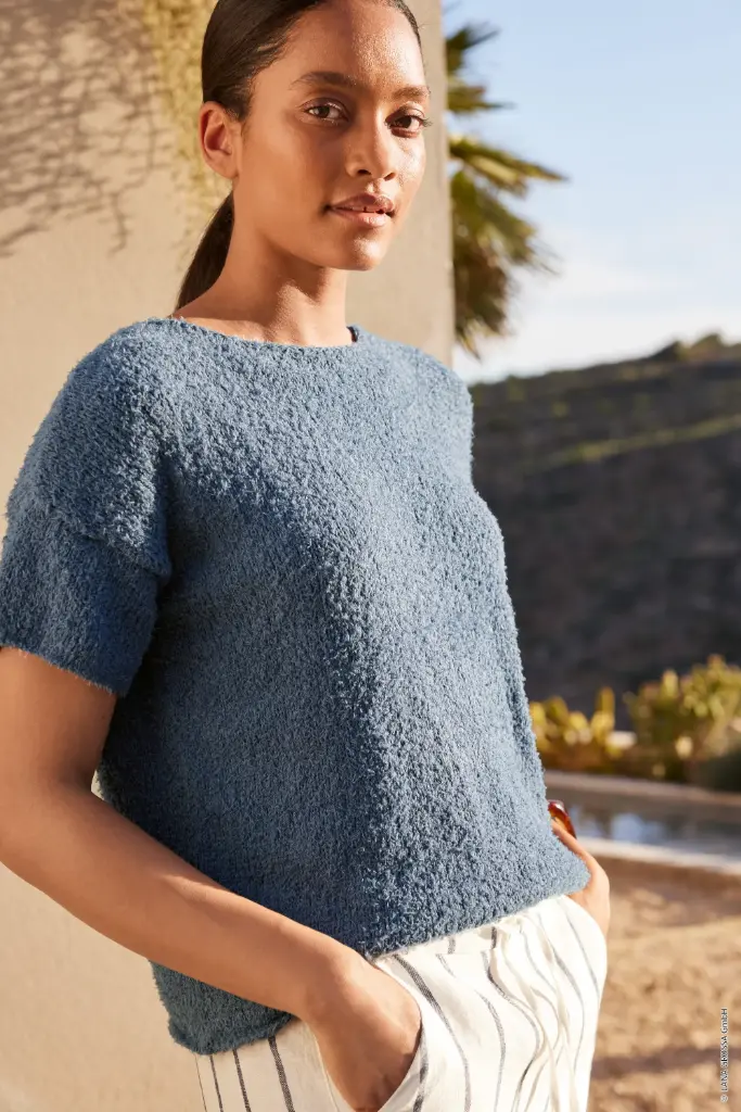 Klassieke T-shirt in Ella | Lana Grossa