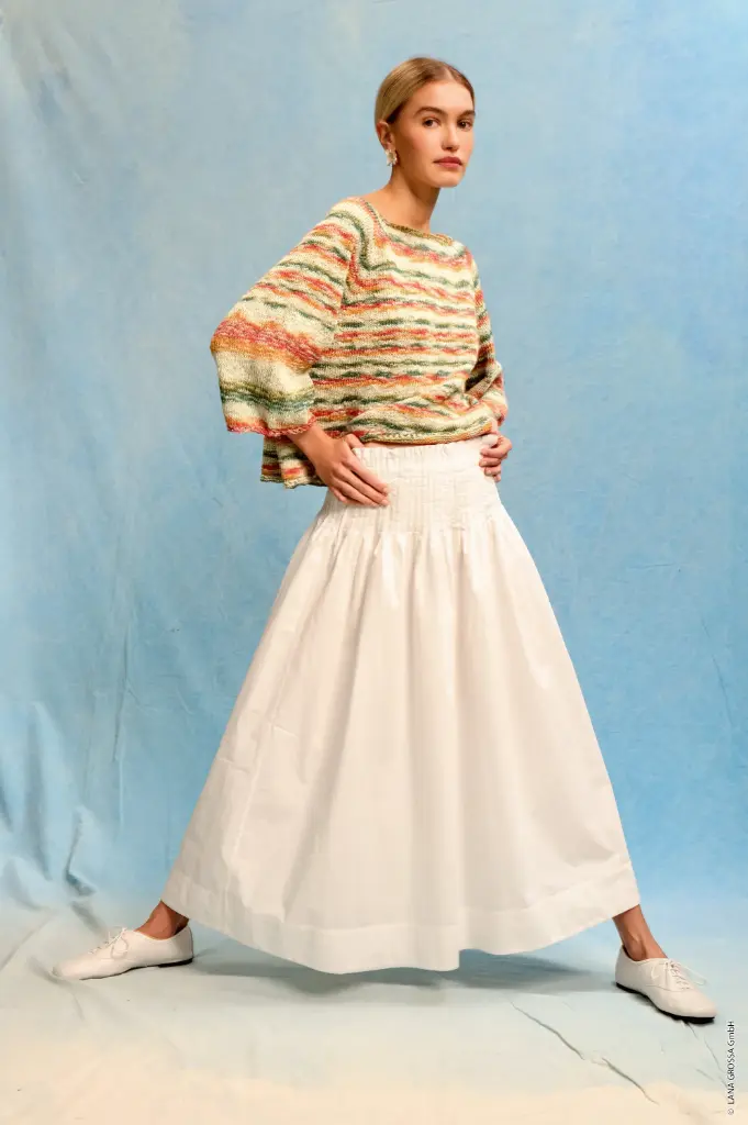 Top Down raglantrui in Gomitolo California | Lana Grossa