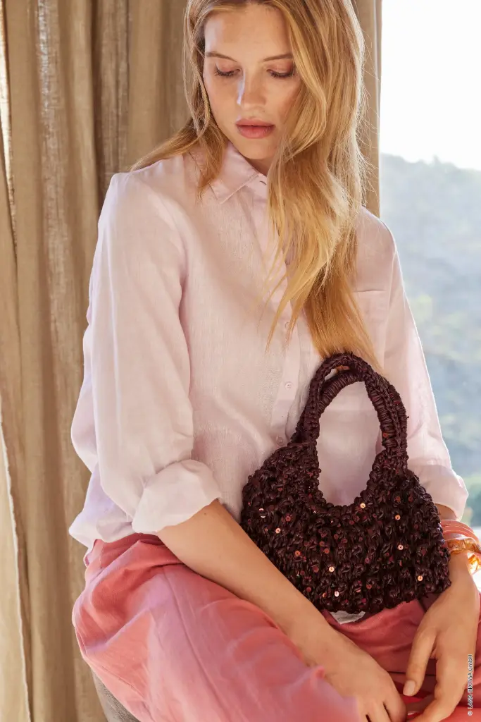 Gebreide tas met noppen in The Loop & Cosmo | Lana Grossa