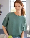 Truitje Hedda III met sierlijk pasje in Merino Più | Lana Grossa