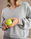 Top Down trui Sinchens I in Merino Più | Lana Grossa