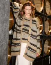 Vest met structuren en fantasiesteken in Orsetto, Mohair di Gio, Brigitte 2 & Cosmo | Lana Grossa