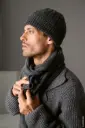 Sjaal met fantasiesteek in Cashmere 16 Fine | Lana Grossa
