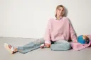 Losse trui in Mohair di Gio & Orsetto | Lana Grossa