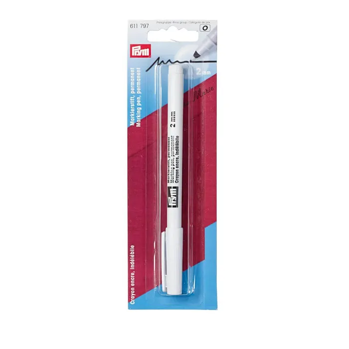 Markeerstift Permanent 2mm Zwart | Prym