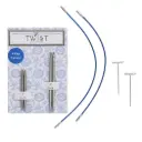 Twist lace short combo pack 5+8cm 3.50mm | ChiaoGoo 