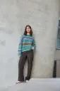 Top Down Trui in Gigante & Alpaca Air II | Lana Grossa