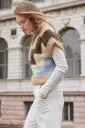 Debardeur in Mohair di Gio - Variant b | Lana Grossa 