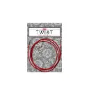 Twist Red kabels 125cm small | ChiaoGoo