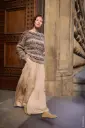 Trui met fantasiesteken en structuur in Alta Moda Cashmere 16, Setasuri & Cosmo | Lana Grossa