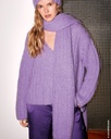 Sjaal met fantasiemotief in Mohair di Gio | Lana Grossa