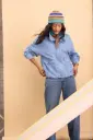 Gestreepte muts in Candy | Lana Grossa