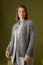 Gehaakte vest met fantasiesteek in Brigitte Silkdream & Filo di Gio | Lana Grossa