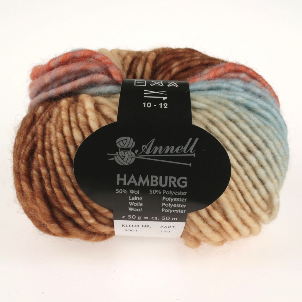 Annell Hamburg garen | Dikke wol met kleurverloop | Mooigemaakt
