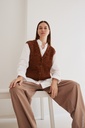 Vest in Vintage Superchunky | Lana Grossa